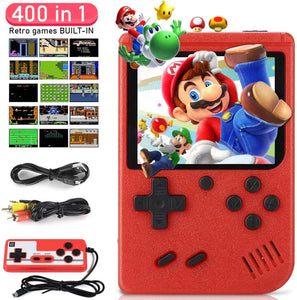 SUP Retro Game Box Console Handheld Dual Controller 400 In 1 Games