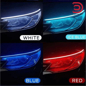 2 PCS Car LED DRL Turn Signal Light