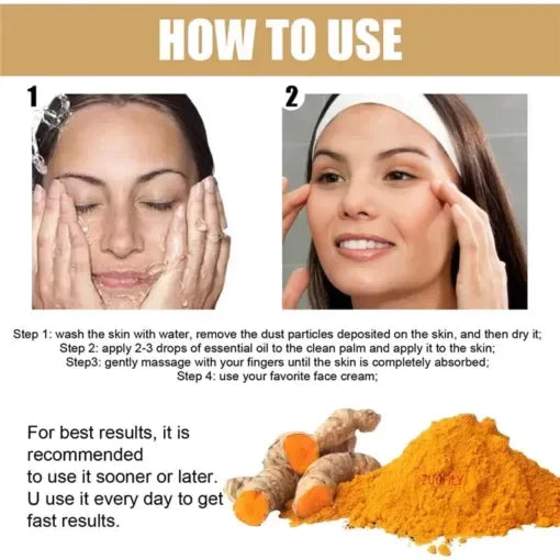 Anti-Aging Turmeric Essential Oil